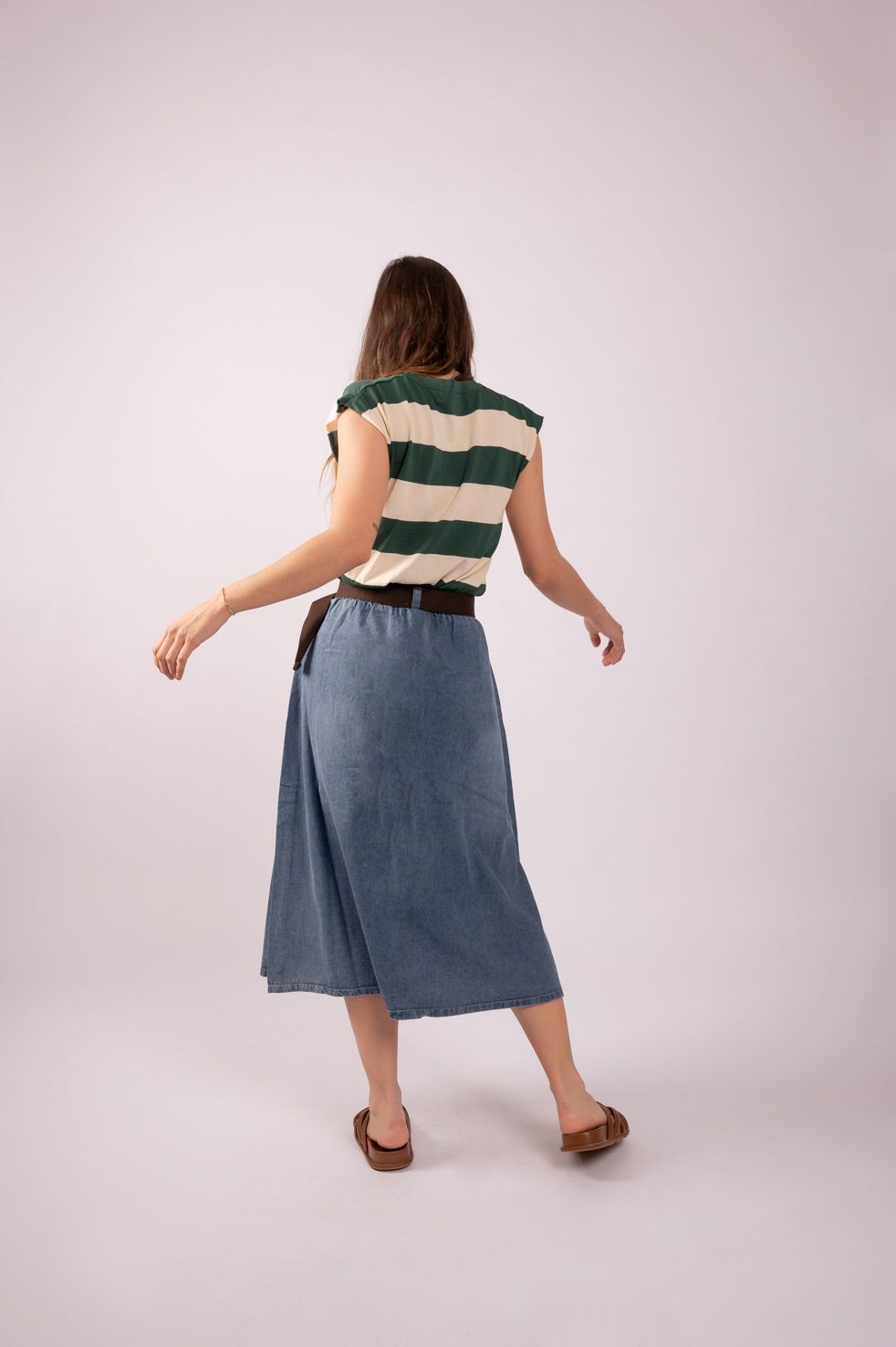 POLLERA DE JEAN MARTHA