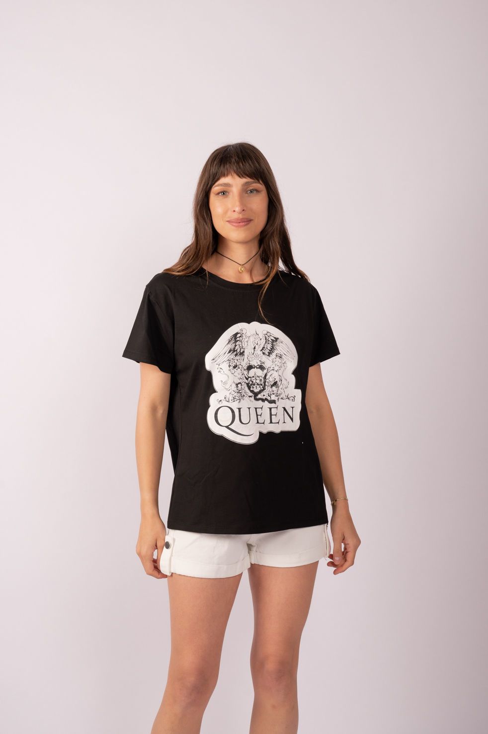T-SHIRT ESTAMPADA QUEEN
