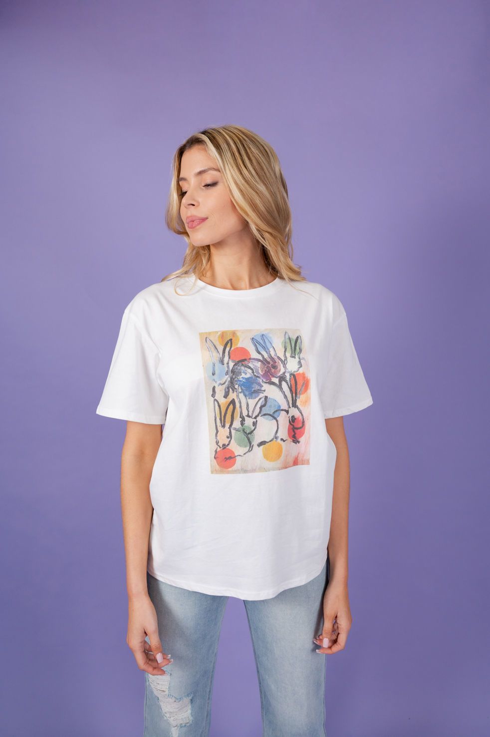 T-SHIRT ESTAMPA DRAW