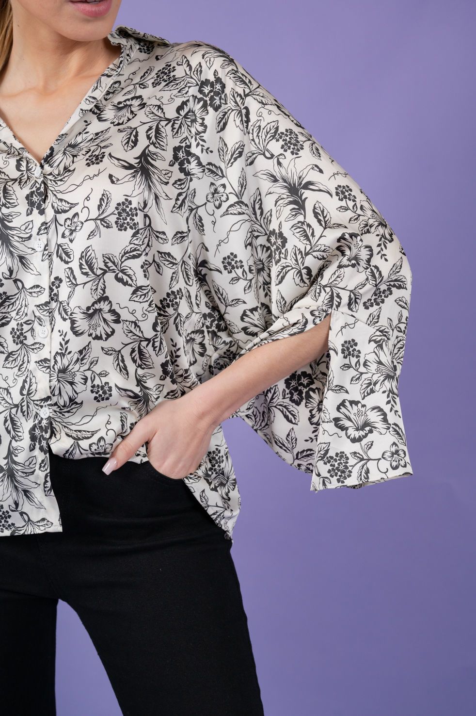 CAMISA LAVANDA