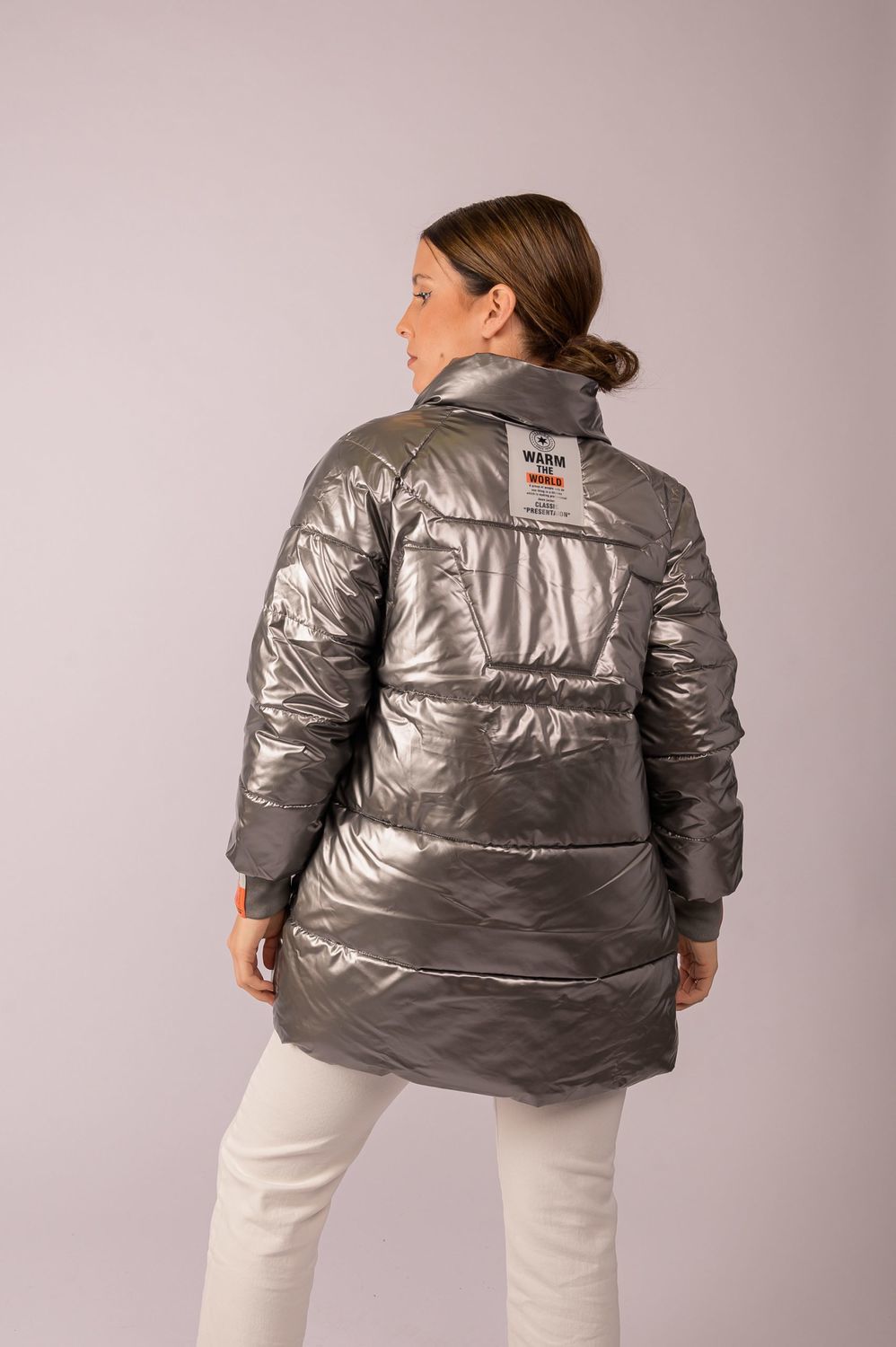 CAMPERA METALIZADA PANDA