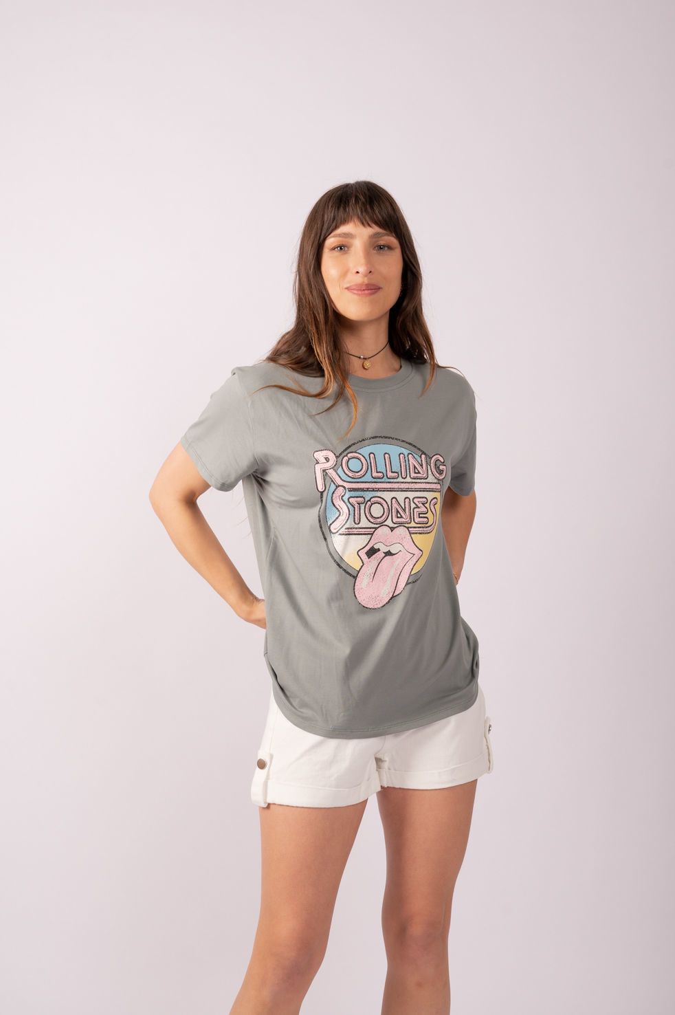 T-SHIRT ESTAMPADA WHATTS