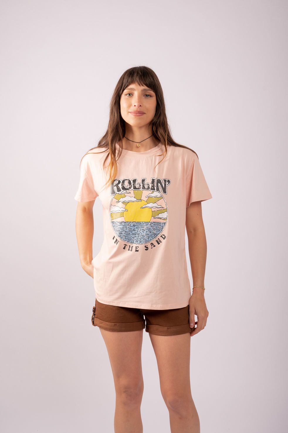 T-SHIRT ESTAMPADA ROLLING