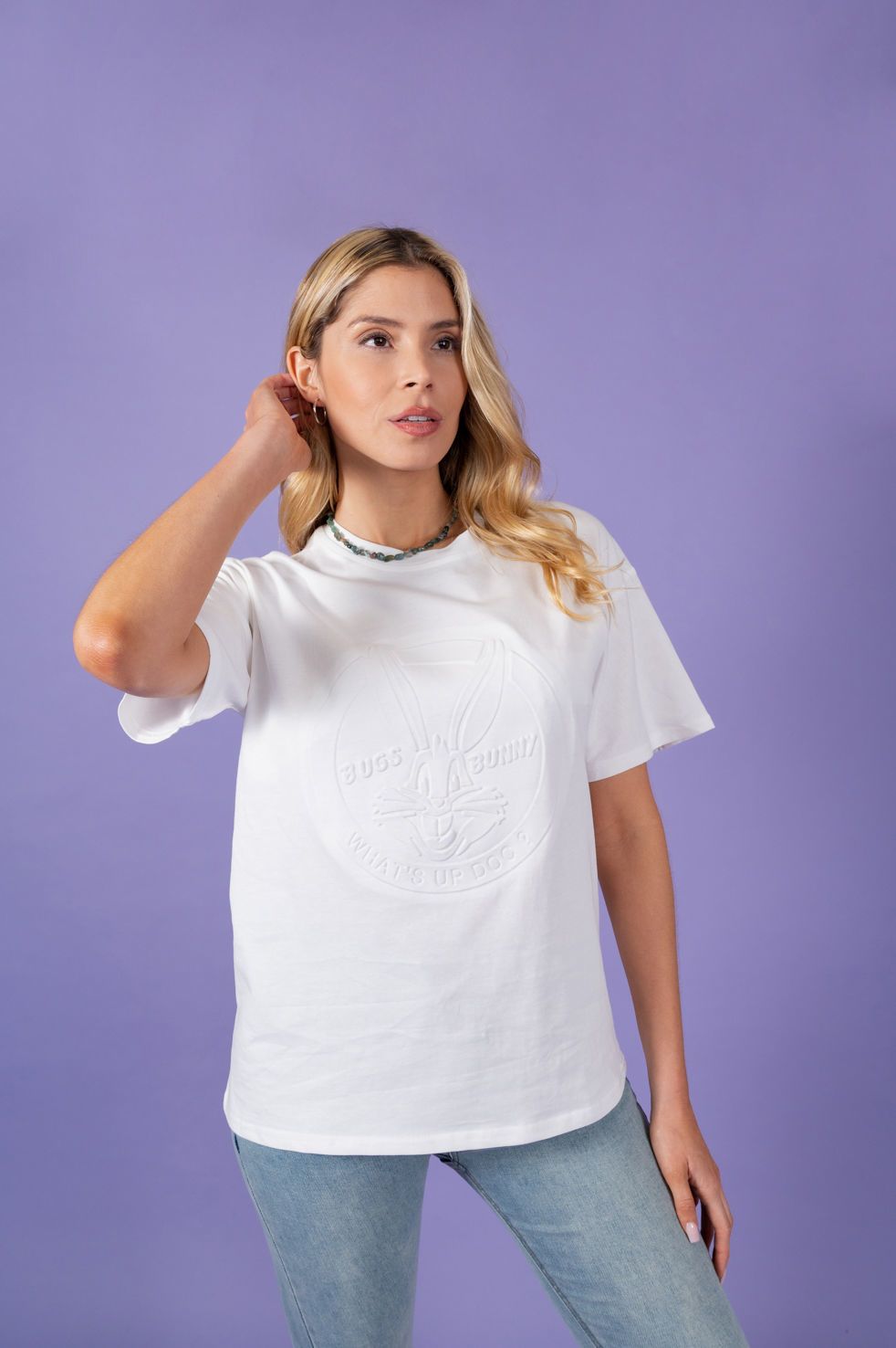 T-SHIRT ESTAMPA BUNN