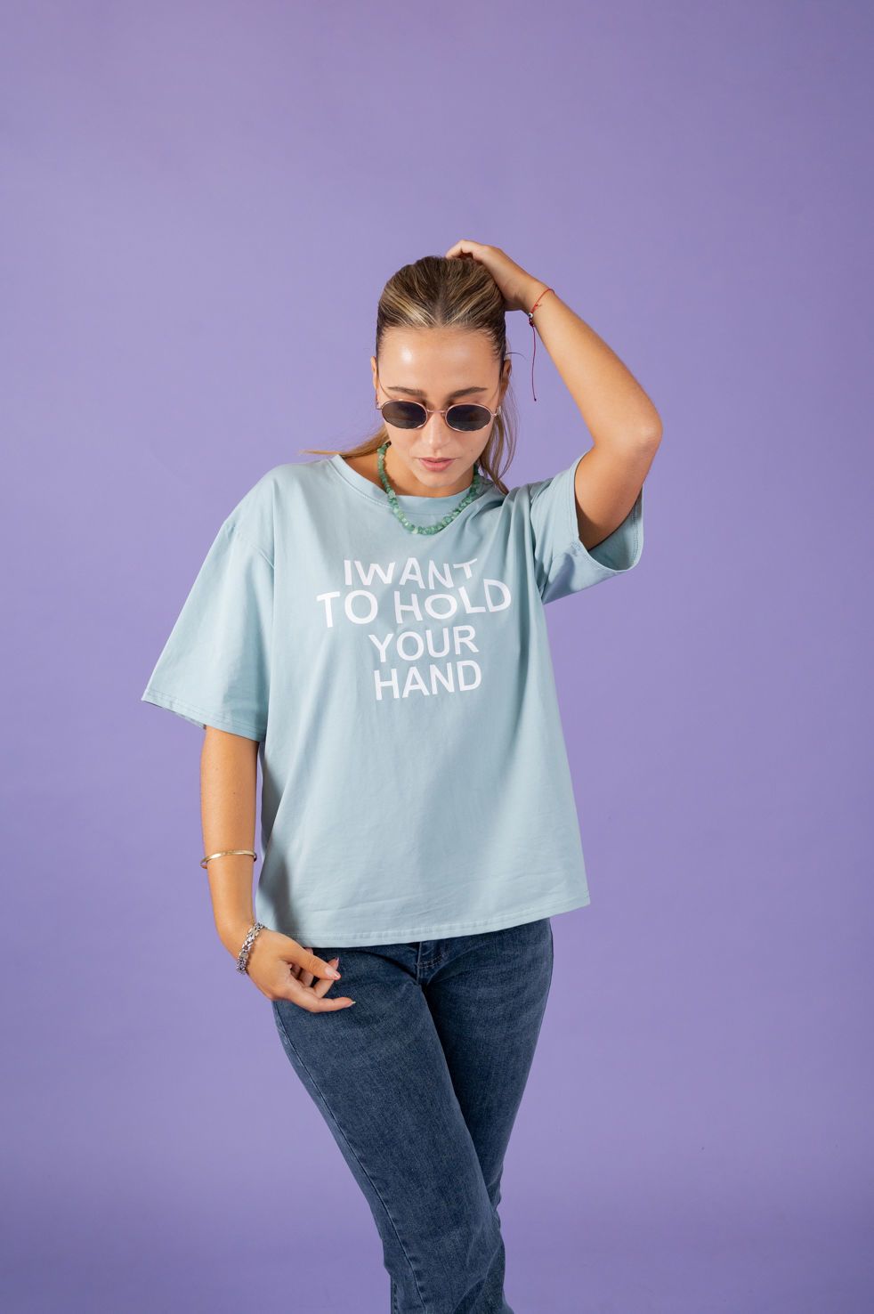 T-SHIRT ESTAMPA HOLD