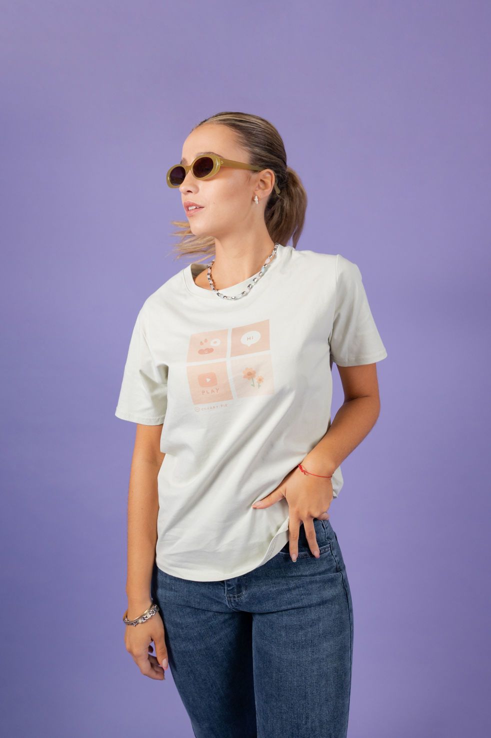 T-SHIRT ESTAMPA HI