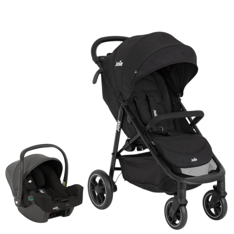 Travel System Joie Litetrax + Silla de Auto i-Snug2 Joie