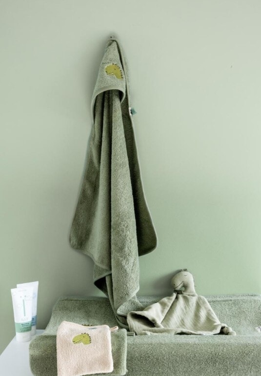 Hooded Towel - 75X75Cm - Dino Trixie