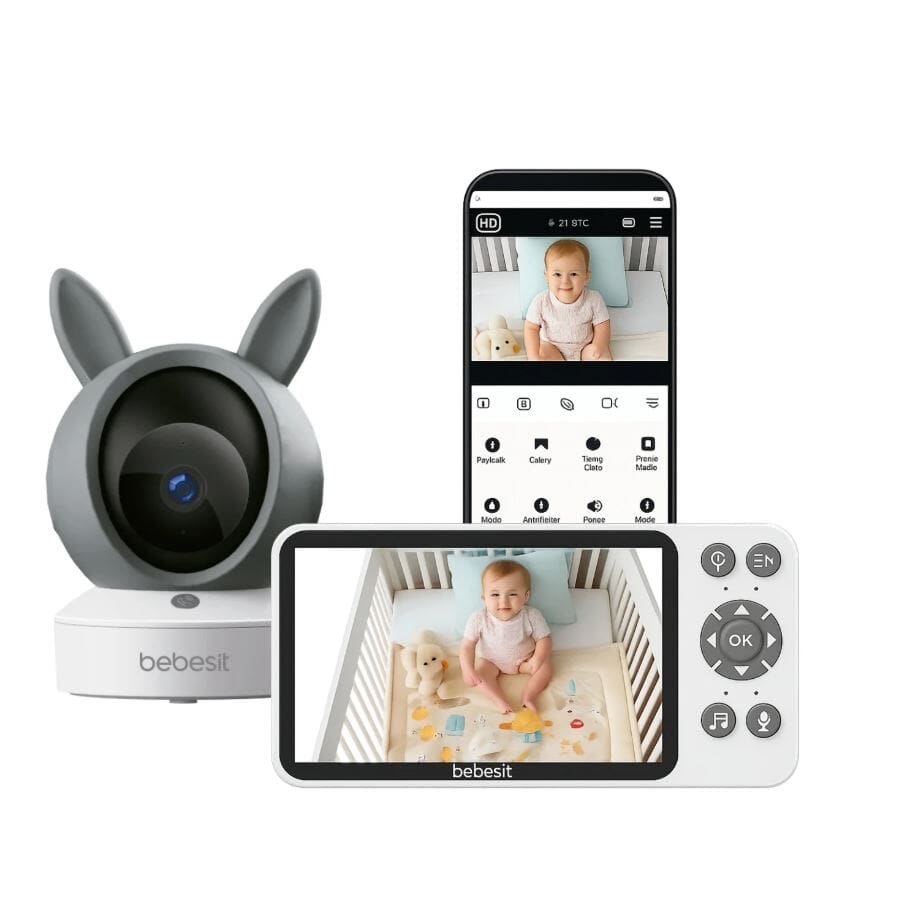 Baby Call c camara Smart Guard Wifi ruido blanco y soporte B