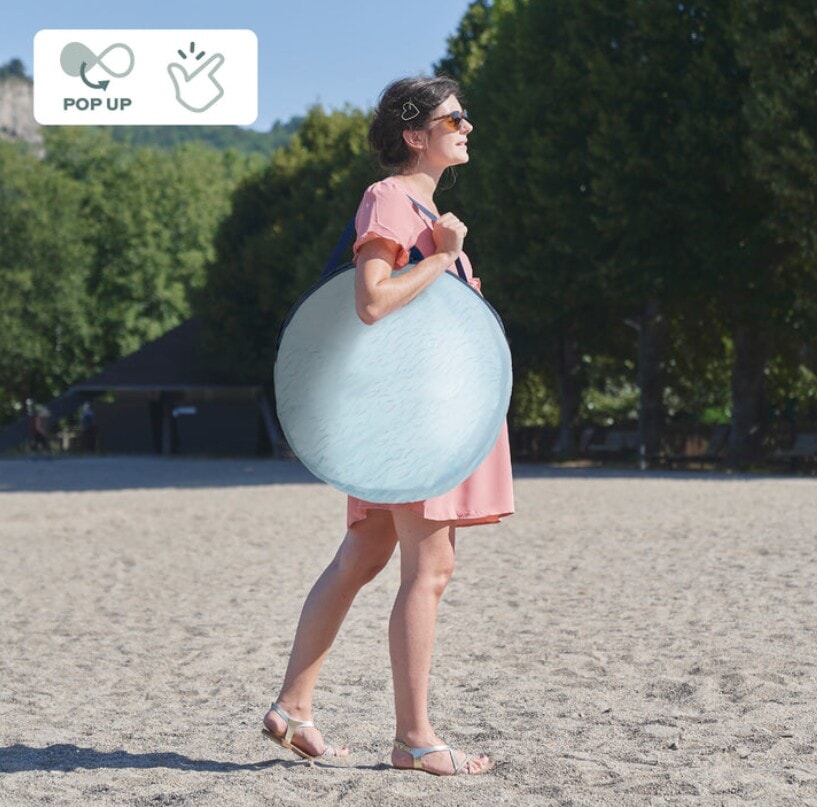 Carpa anti- UV azul con mosquitero Babymoov