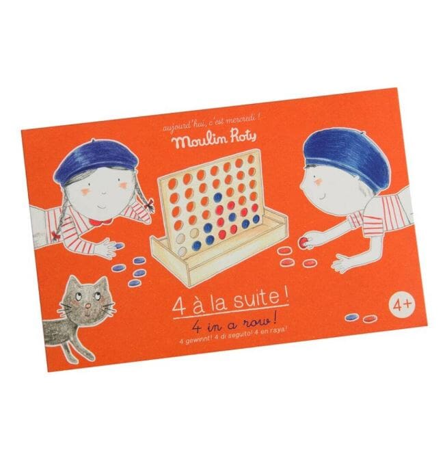 Juego 4 En Raya Mercredi Moulin Roty