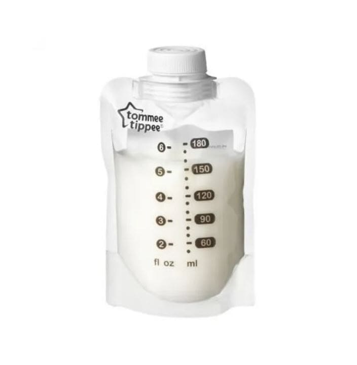 Bolsas P/Conservar Leche 35 un 180 ml Tommee Tippee