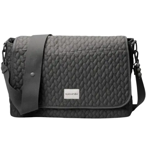 Bolso Maternal Grande Wonder Gris Suavinex