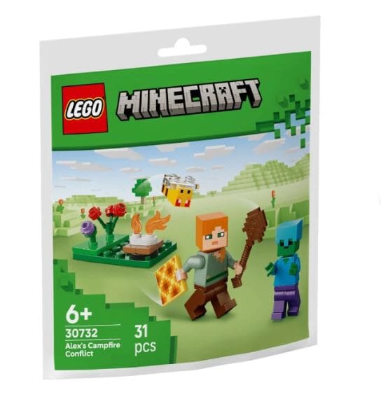 El Conflicto De Alex En La Hoguera 6+ Minecraft Lego