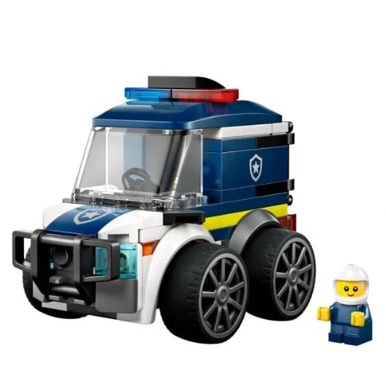Vehiculos: Furgoneta De Policia 5+ City Lego