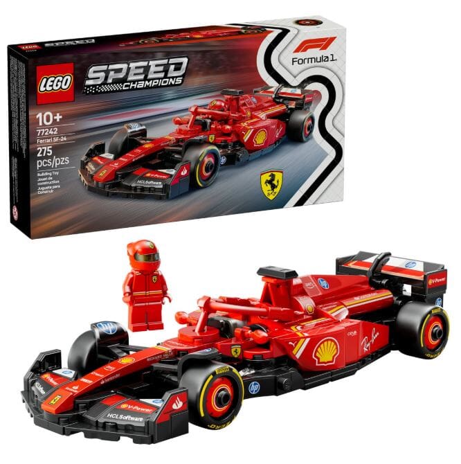 Speed Champions Auto De Carreras Ferrari Sf-24 F1 10+ Lego