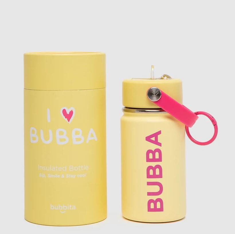 Botella Bubbita Amarilla 350 ml Bubba