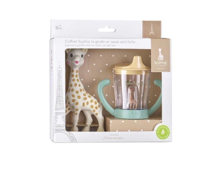 Sophie & Non-spill cup Gift Set Sophie La Girafe
