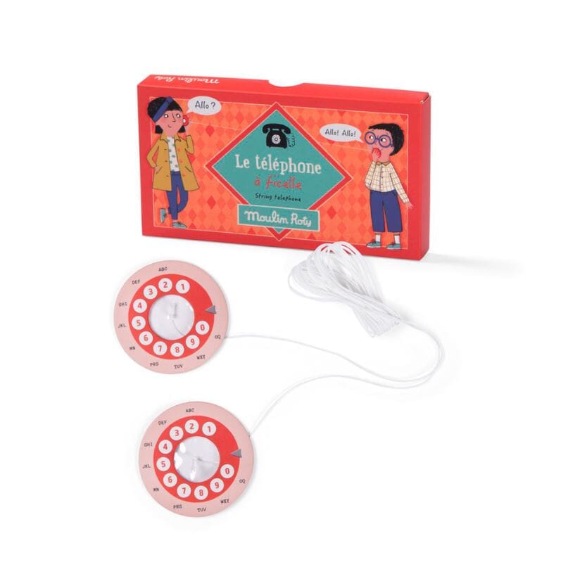 Teléfono De Cuerda Pequeñas Maravillas Moulin Roty