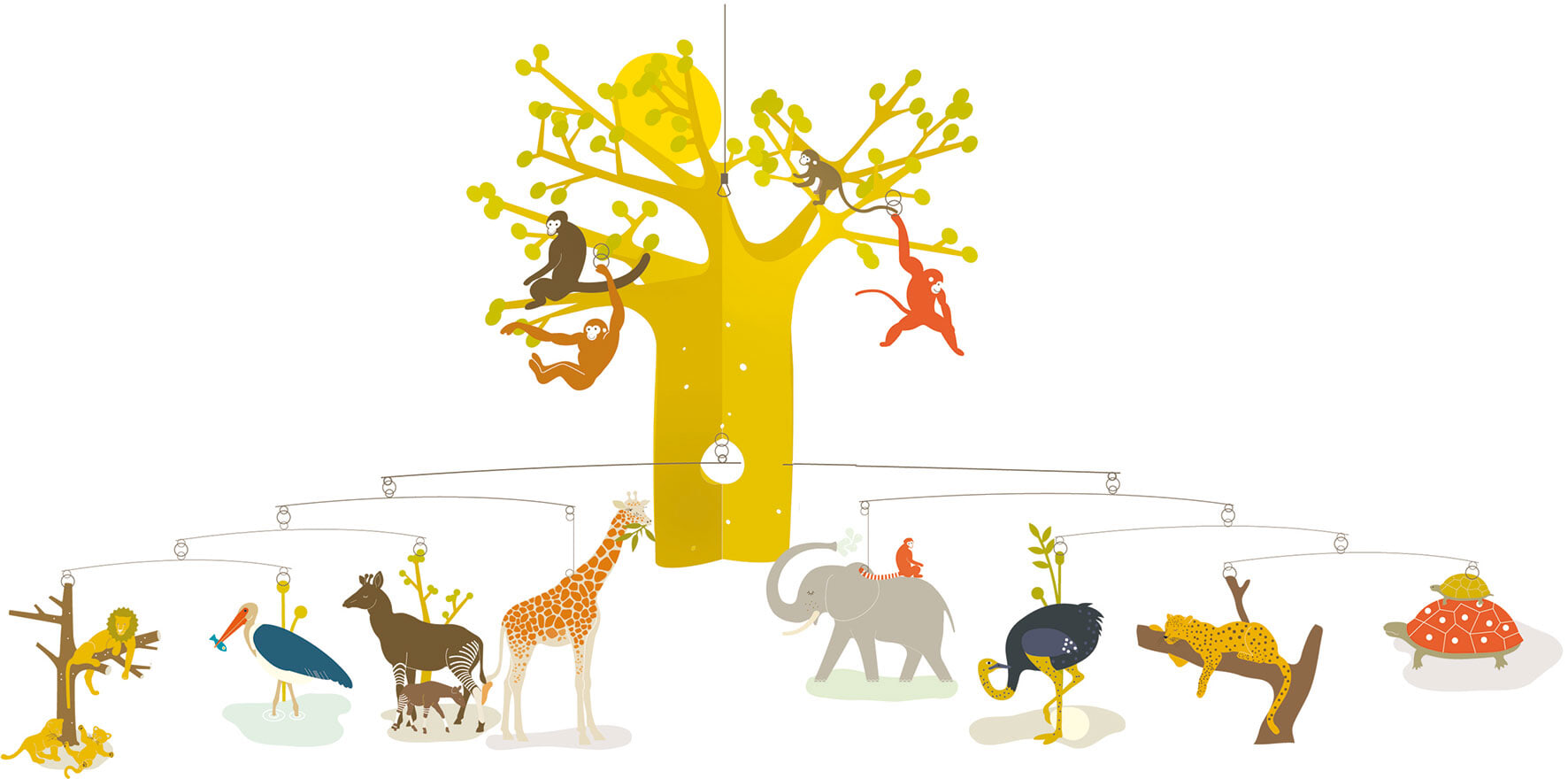 The African Savannah  Little Big Room By Djeco