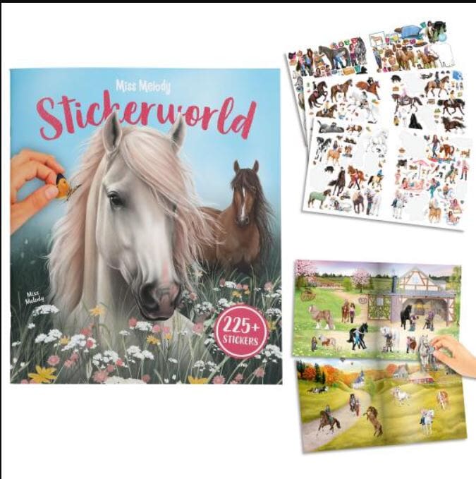Stickerworld Horses Top Model