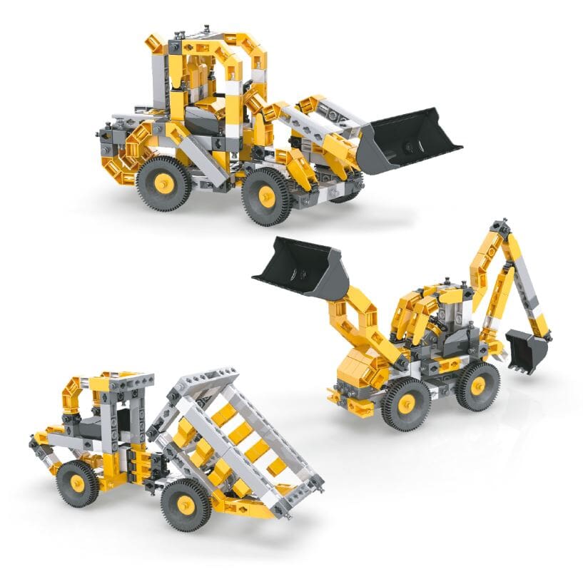 Creative Builder Super Retroexcavadoras + 3 Mod. Engino