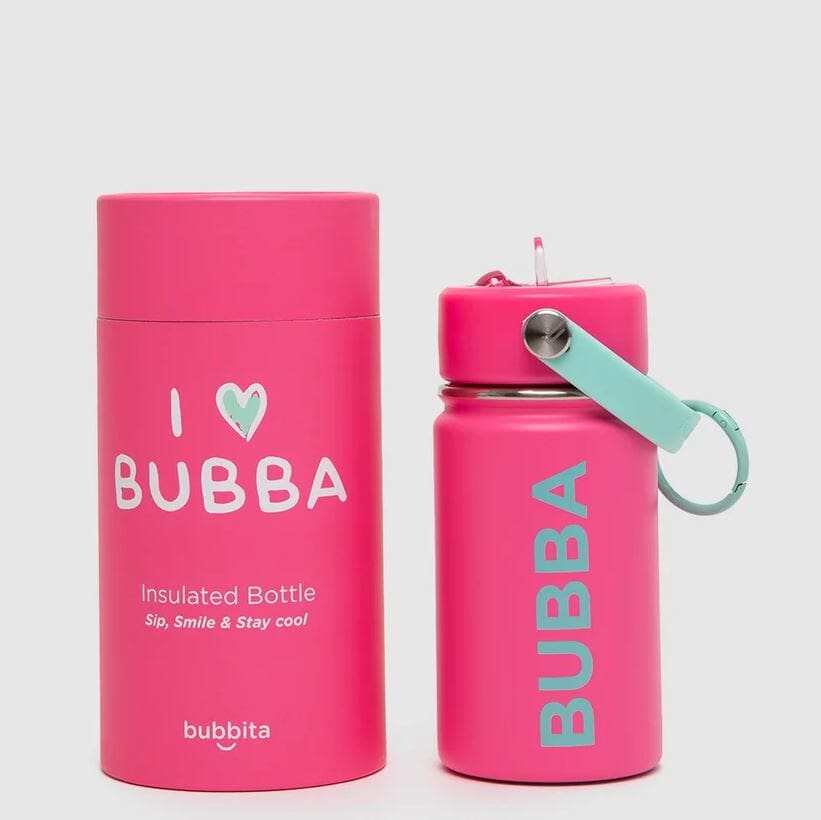 Botella Bubbita Rosado 350 ml Bubba