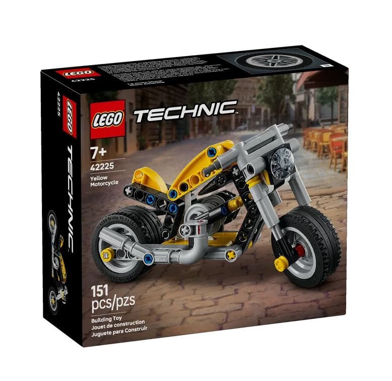 Moto Amarilla 7+ Technic Lego