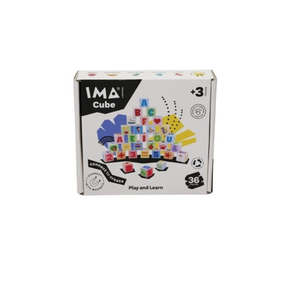 Imacube Play And Learn Imanix Braintoys
