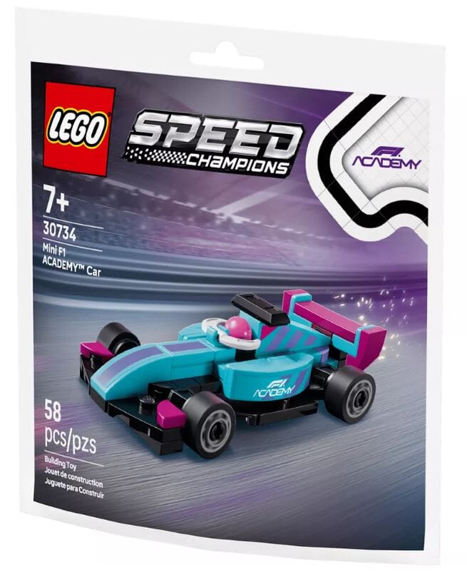Mini Coche F1 Academy 7+ Speed Champions Lego