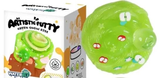 Putty Scented-Green Snow Kiss Water Elf