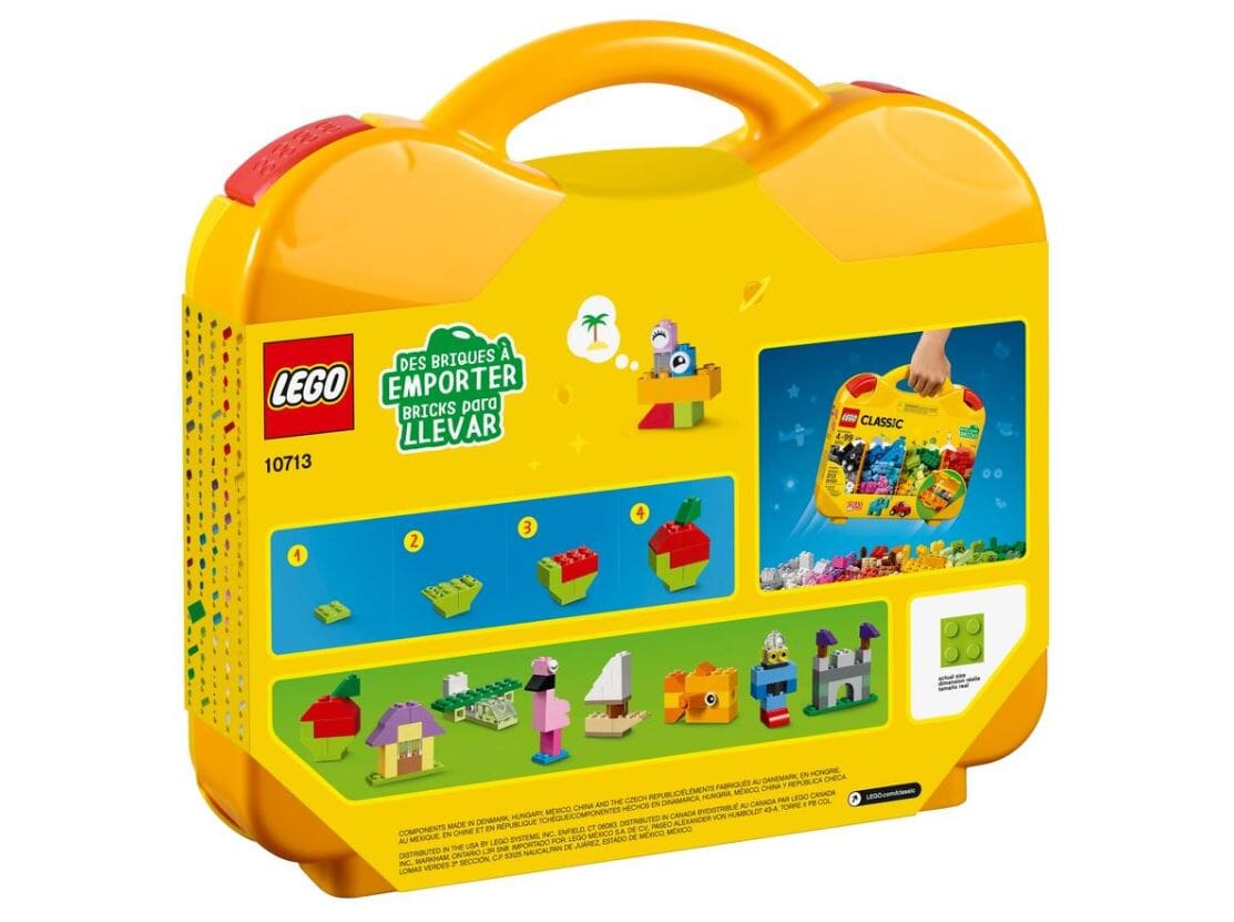 Maletín Creativo 213Pcs 4+ Classic Lego
