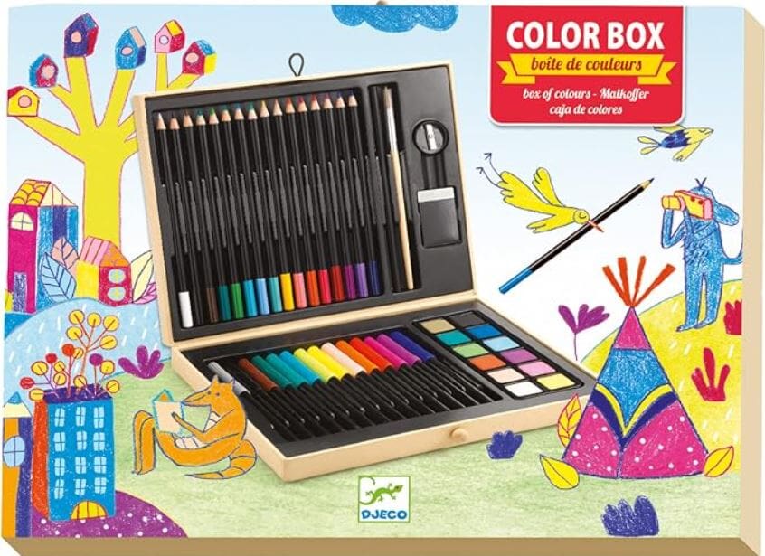 Color Box Design By Djeco