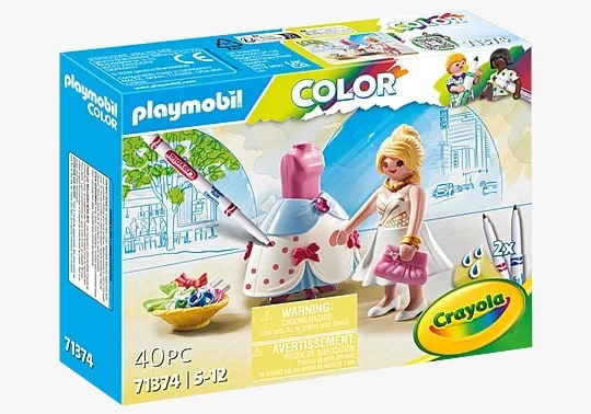 Color Diseñadora De Moda 40Pz 71374 Playmobil