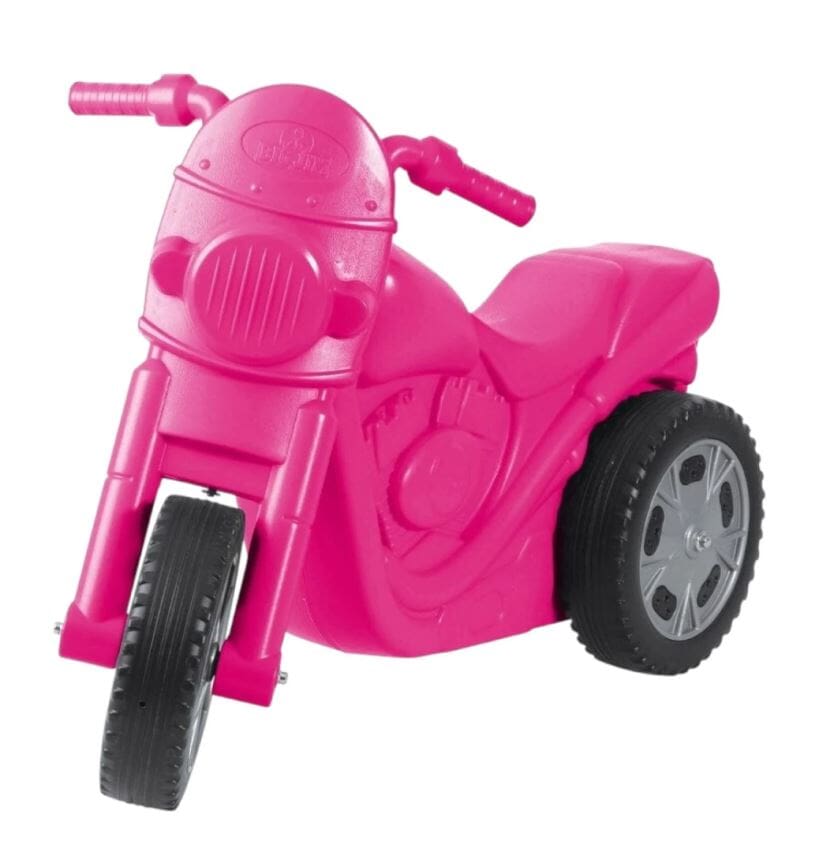 Moto de plastico rosa Big Jims