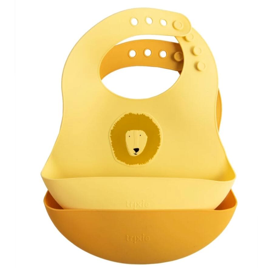 Silicone Bib 2-Pack - Mr, Lion Trixie