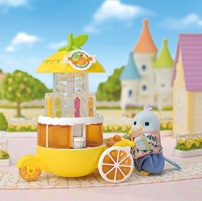 Citrus Bird Juice Stand Sylvanian Families