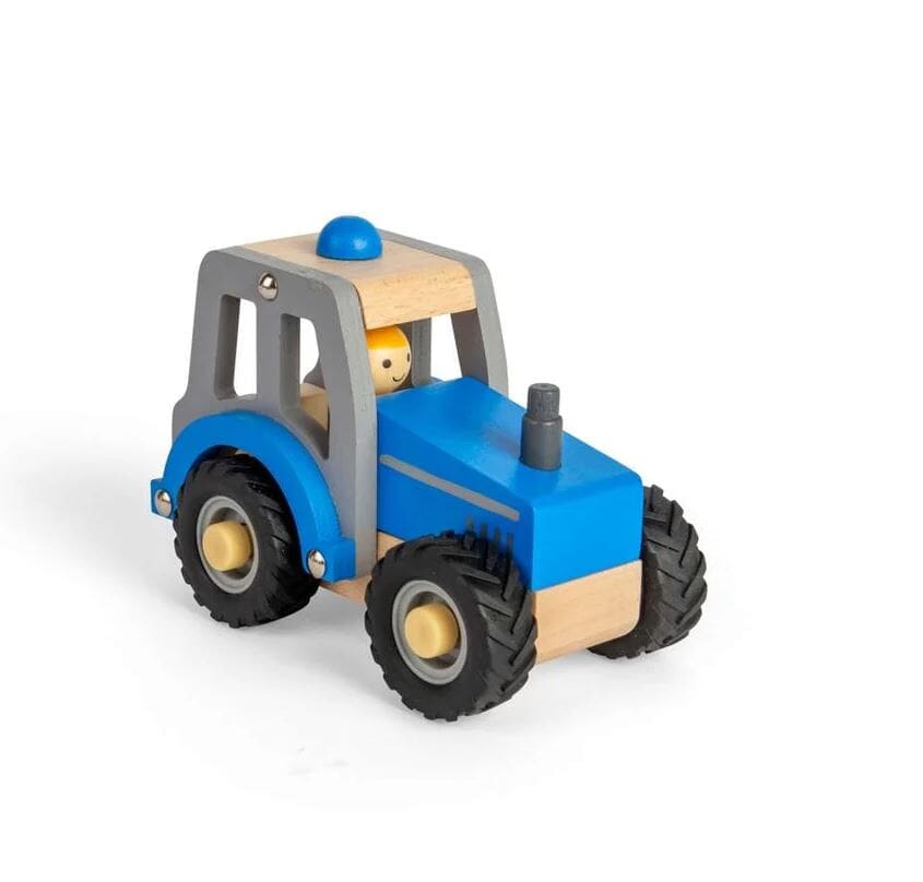 Mini Tractor Blue Bigjigs