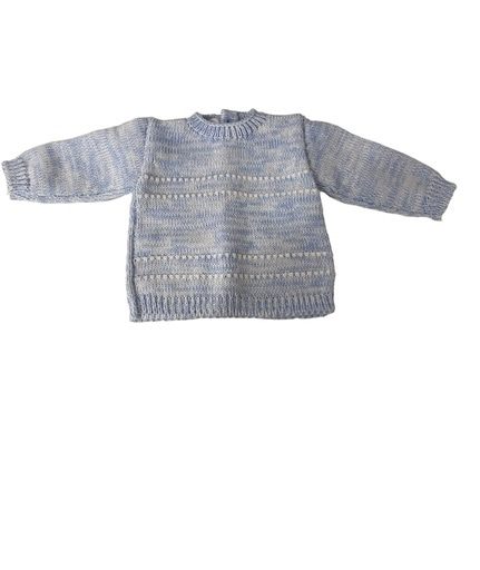 Set Cielo tejido - Celeste Peekaboo