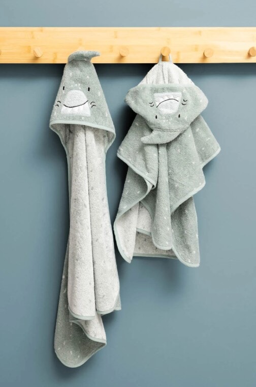Hooded Towel - 70X130Cm - Shark Trixie