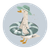 badge descuento