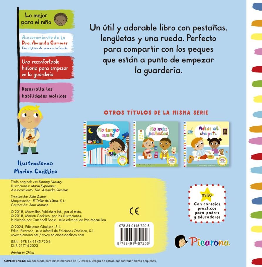 Libro Empezamos la guarderia Picarona