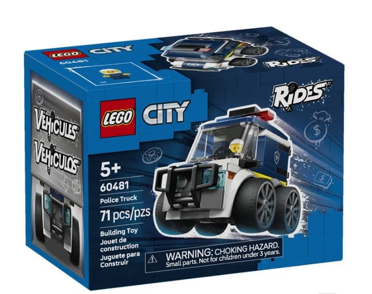Vehiculos: Furgoneta De Policia 5+ City Lego