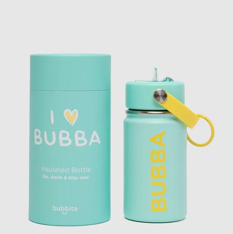 Botella Bubbita Verde 350 ml Bubba