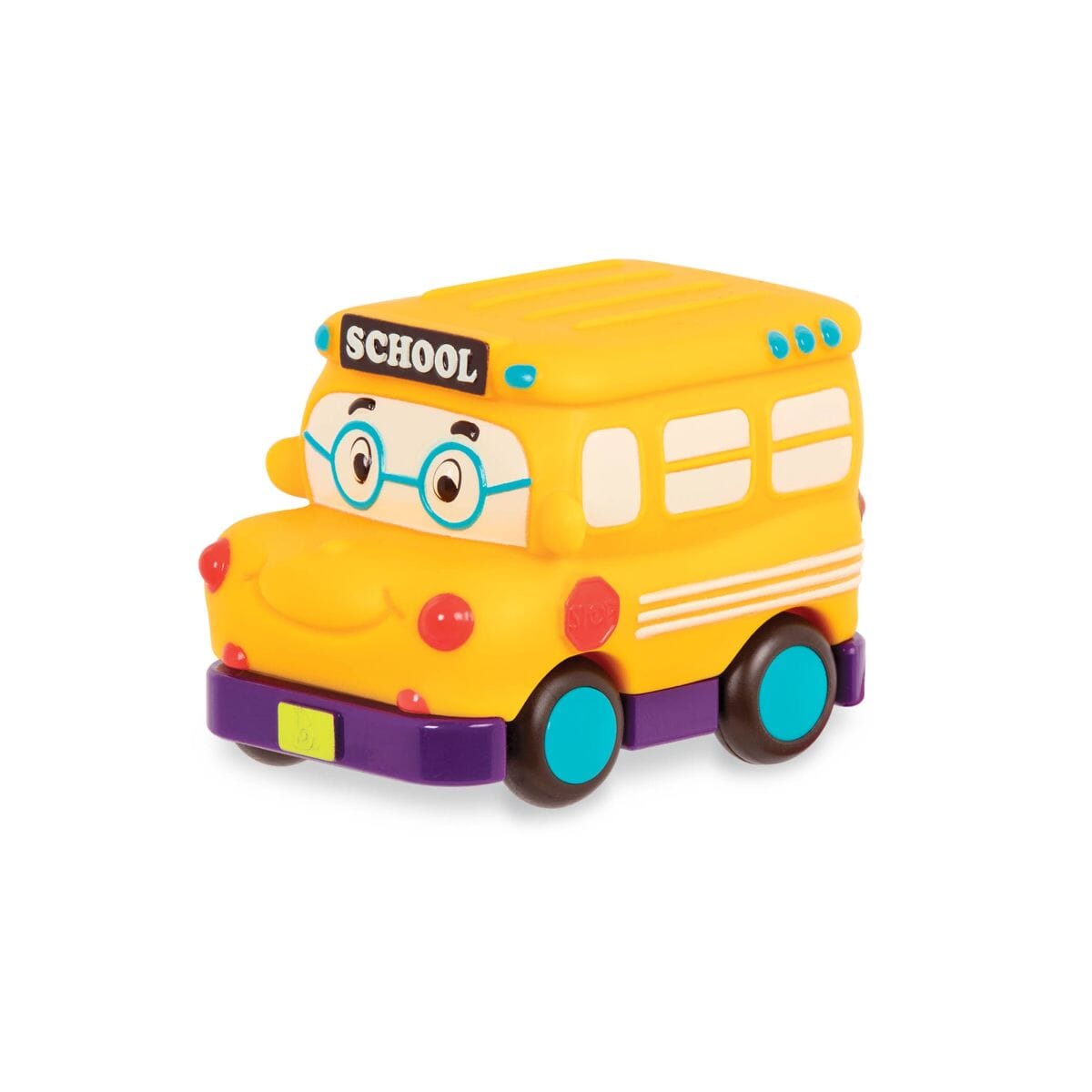 Mini auto de goma School Bus B.Toys