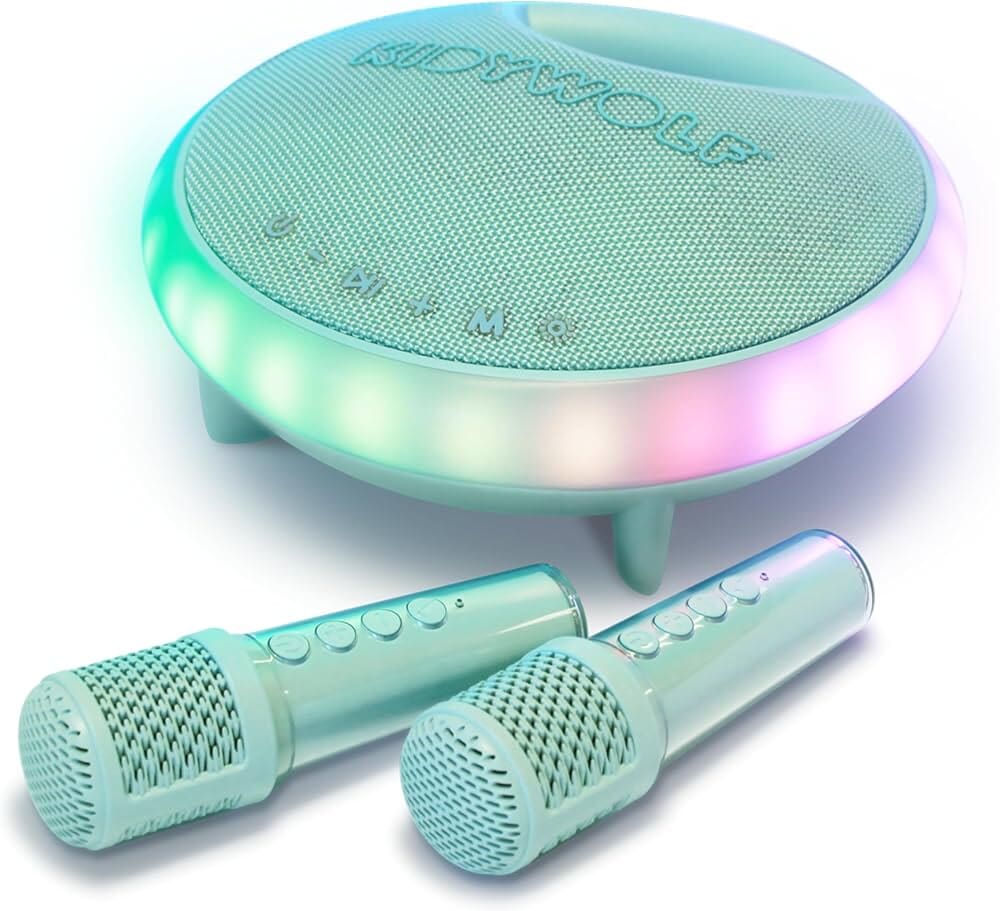 Karaoke con 2 microfonos Kidiwolf