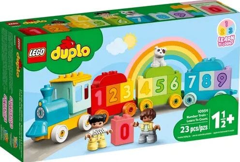 Tren De Los Números 23Pcs Duplo Preschool Lego