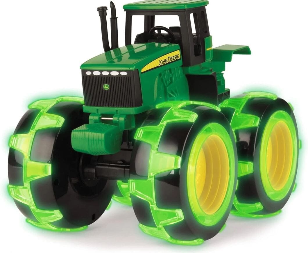Tractor Monster Con Luz Y Sonido John Deere