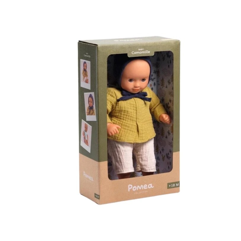 Baby Doll 32 Cm Dressed - Baby Camomille Pomea Djeco