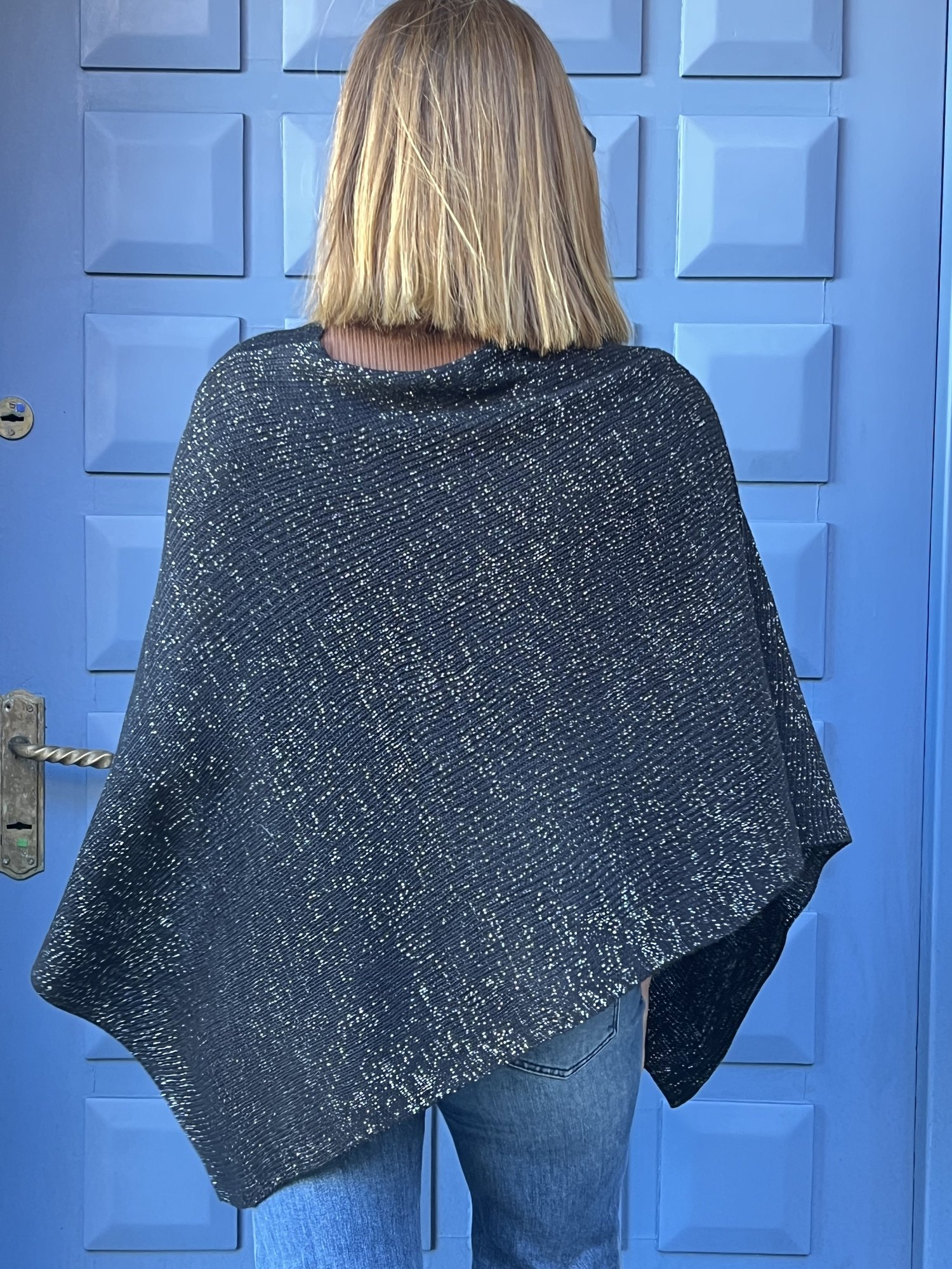 PONCHO TOKYO CON LUREX